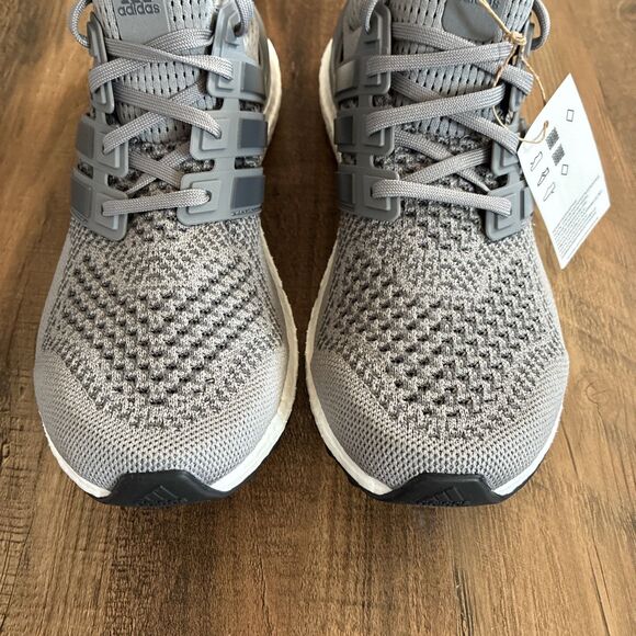 Adidas UltraBoost 1.0 Grey White Black Men Size 8 Running Shoes HQ4200 main image 4